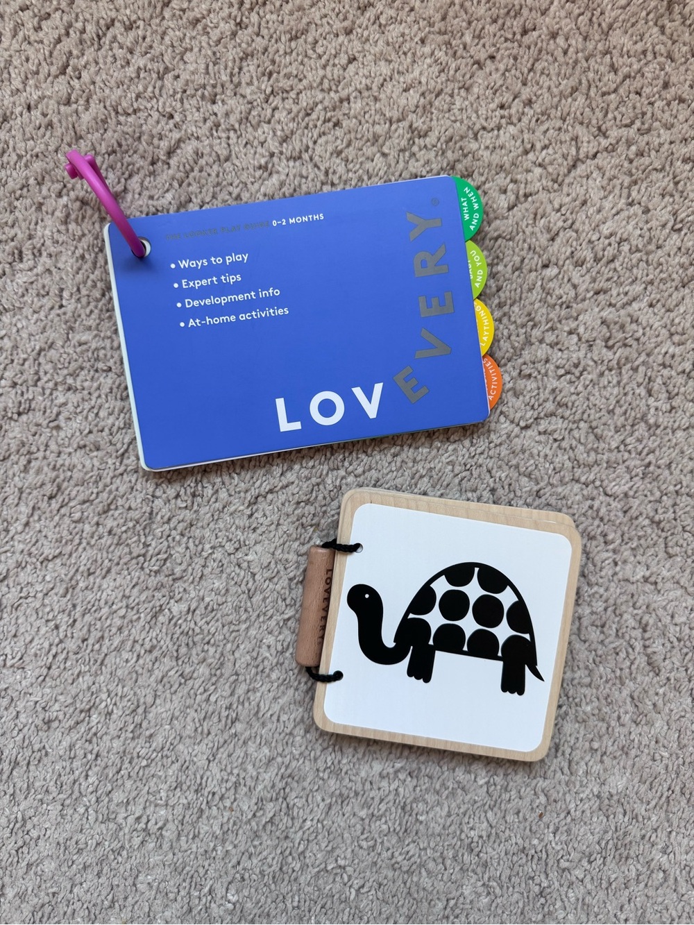 LOVEVERY Wooden Board Book